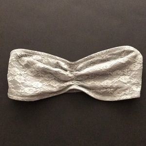 ❌SOLD❌ PINK Victoria’s Secret Laced Bandeau